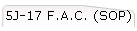 5J-17 F.A.C. (SOP)